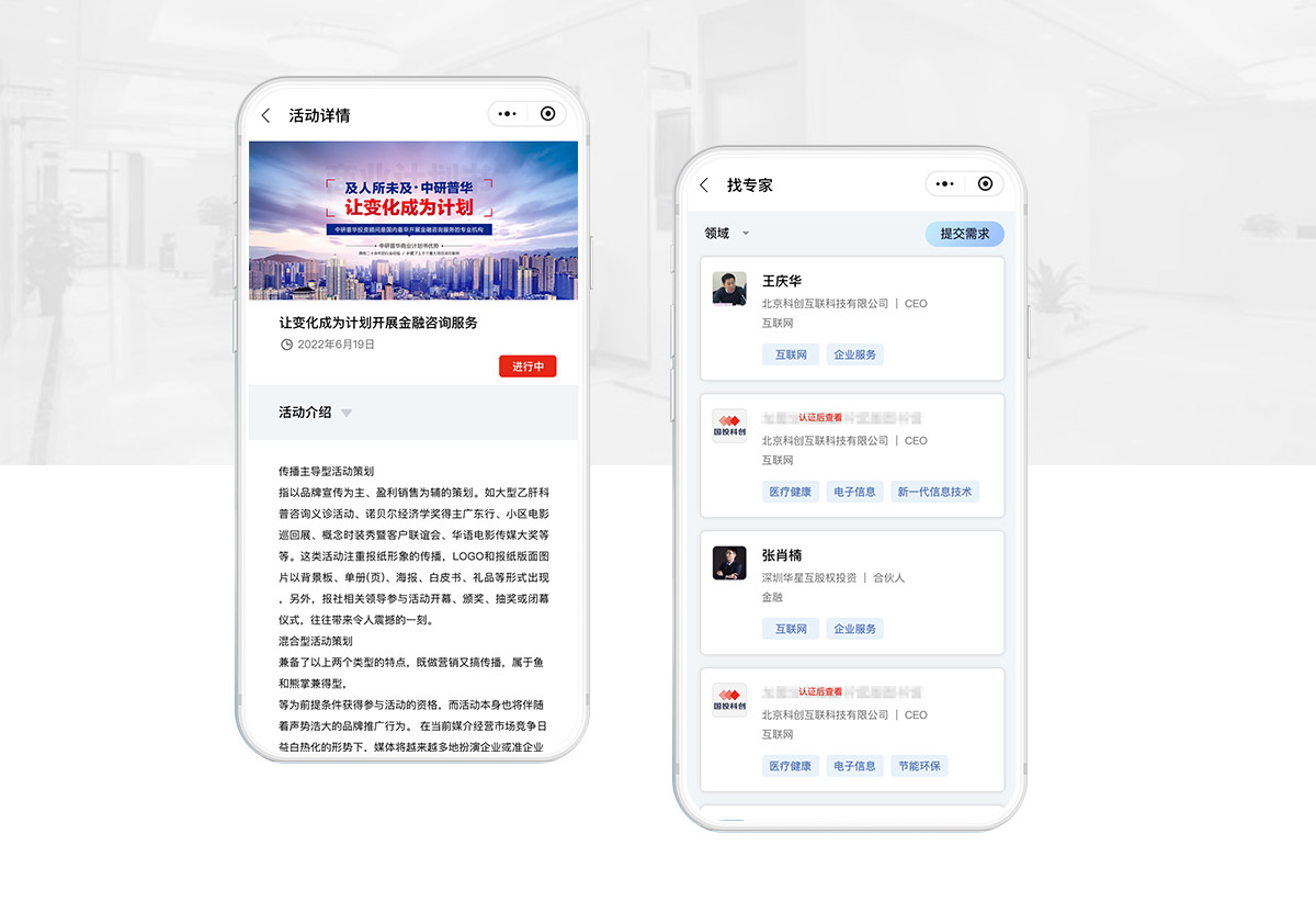 China Investment Group - Project Screenshot